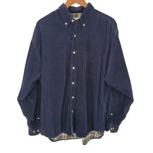 Eddie Bauer Navy Blue Men's Shirt